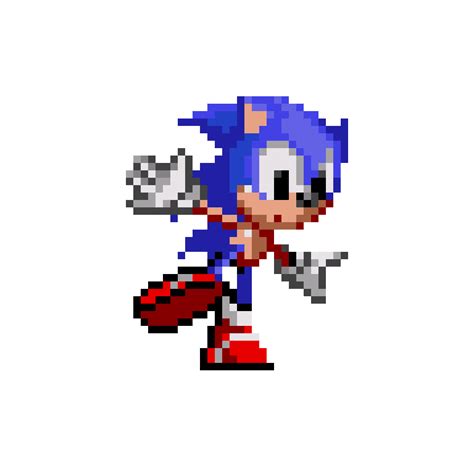 Pixilart - Sonic 2 About to Fall Animation by I-like-Sonic-91