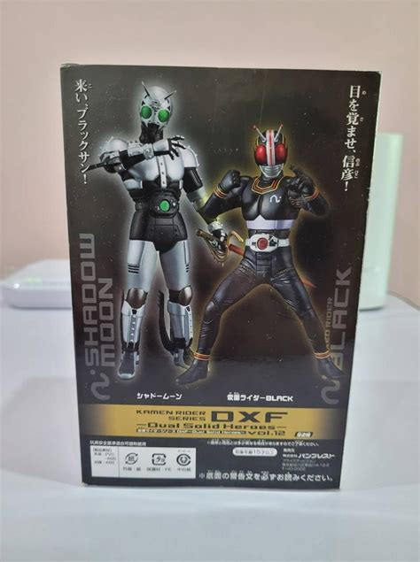 Kamen Rider Series DXF Dual Solid Heroes Vol 12 Kamen Rider Black