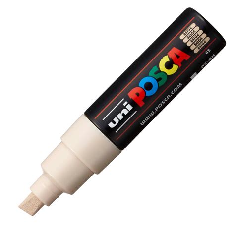 POSCA Pigment Marker PC 8K Beige Buy Now On Architekturbedarf De