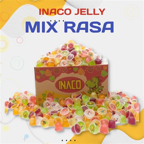 Jual Inaco Jelly Mix Rasa Berat Gr Agar Agar Inaco Jelly Gr