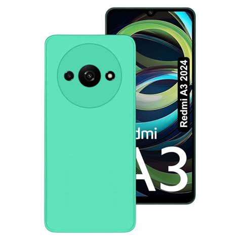 Capa Xiaomi Redmi A Soft Silky Verde Gua Copertini