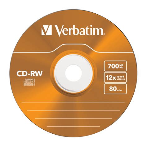 Cd Rw Colour 12x Cd Verbatim Online Shop