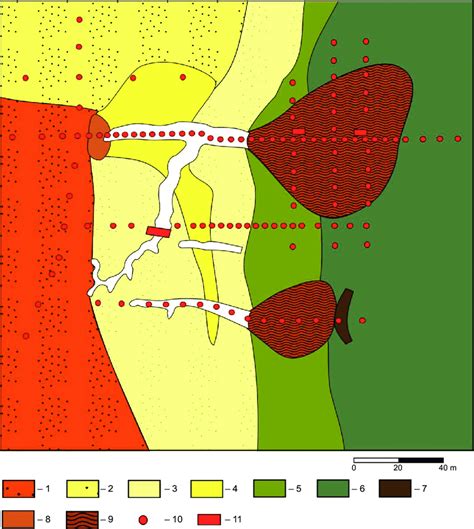 Geology of the gullies area | Download Scientific Diagram