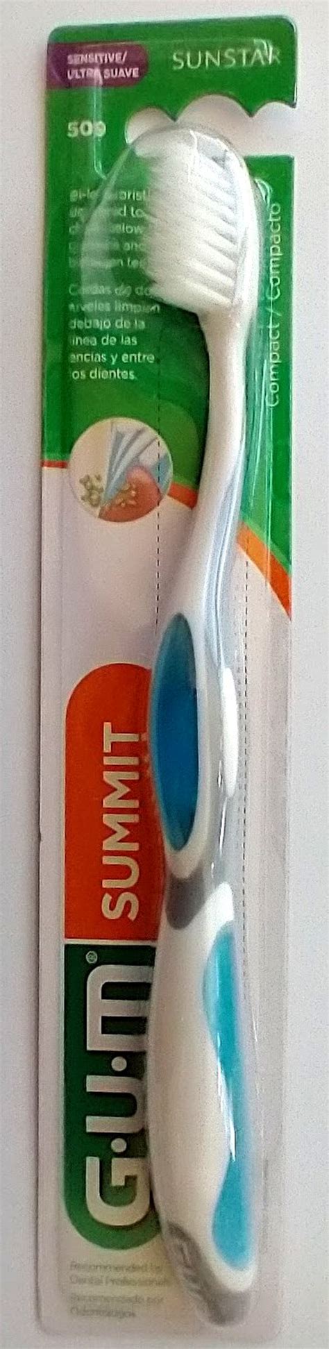 Gum 509 Summit Sensitive Compact Head Toothbrush Butler Gum 509