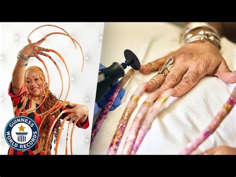 Woman With Longest Nails Ayanna Williams Cut Them | PS Beauty