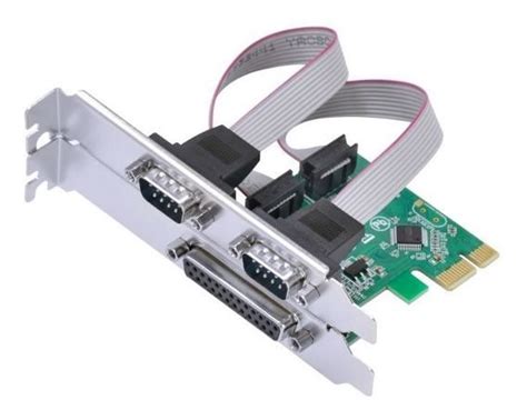 Placa PCI E Express 2 Portas Serial 1 Paralela KP T105 Knup Cia Da