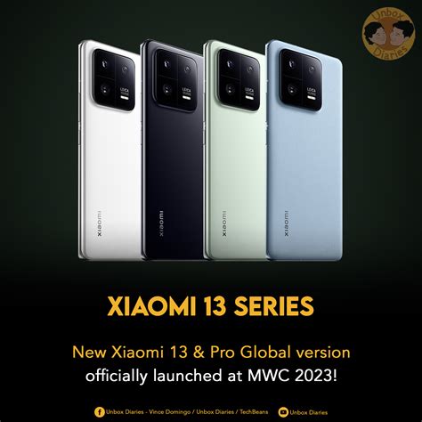 Xiaomi 13 series global editions announced! - Unbox Diaries