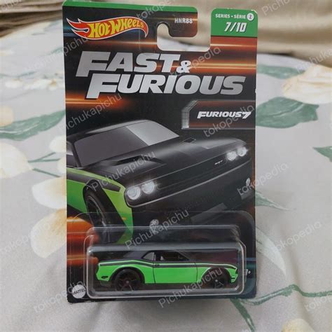 Jual Hot Wheels Fast And Furious Dodge Challenger Drift Car Kab Gresik Pichukapichu Tokopedia