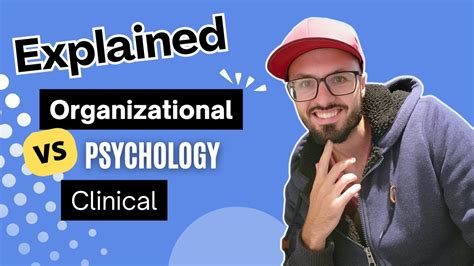 Organizational Vs Clinical Psychology Explained Youtube