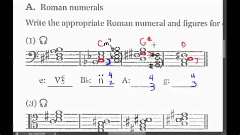 How To Label Seventh Chords With A Roman Numeral Youtube