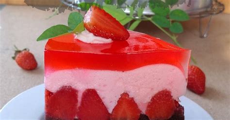 Resep Puding Nutrisari Strawberry Enak Dan Mudah Cookpad