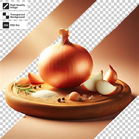 Premium Psd Psd Onion Isolated On Transparent Background