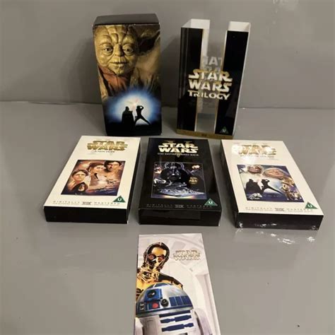 Star Wars Trilogy Vhs Special Edition Remastered Thx Box Set Video