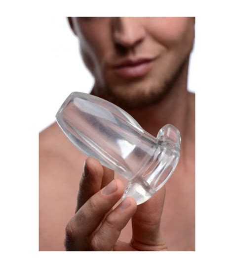 Gape Glory Plug Anal Hueco Transparente