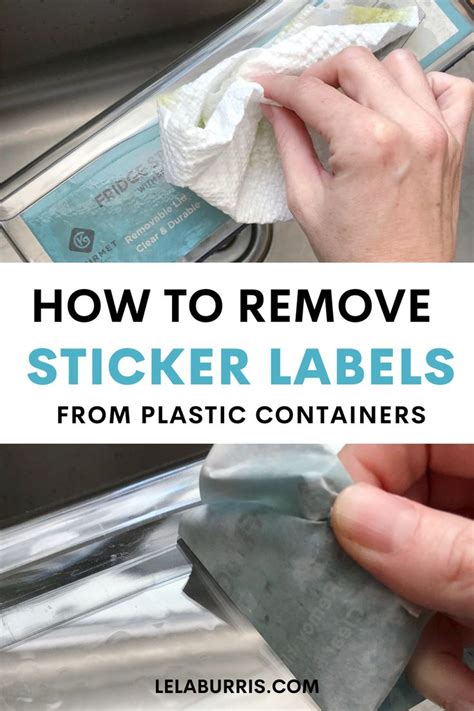 The Best Hack For Removing Stickers Organized Ish Sticker Removal Get Stickers Off Remove