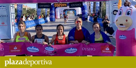 Running La Carrera De La Mujer Ti E De Rosa Las Calles De Val Ncia