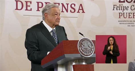 Amlo Amanece Con Una Infecci N En El Ojo Derecho Con Acento