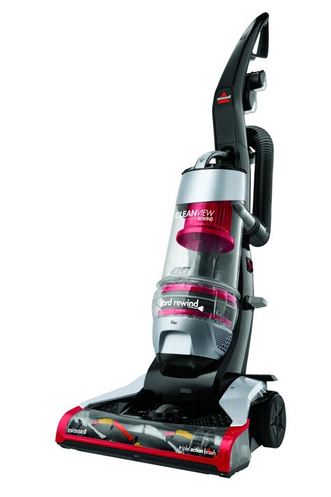 Bissell Cleanview Plus Rewind Bagless Upright Vacuum With Triple Action