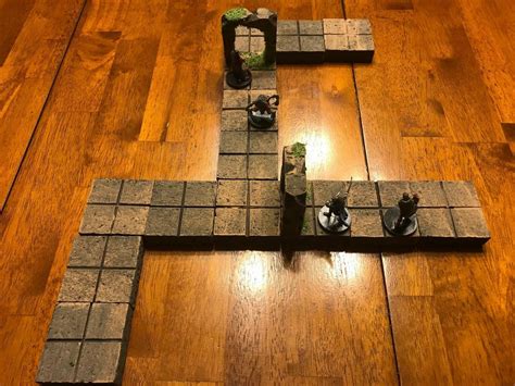 Dungeon Cave Modular Floor Tile Set 28mm Dungeons And Dragons Pathfinder