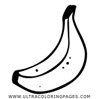 Banana Colorir Desenho Tudodesenhos Sketch Coloring Page