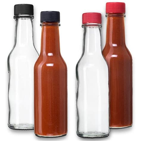 150ml 180ml 250ml Bulk Chili Sauce Glass Bottle Glass Hot Sauce Bottle With Plastic Lid China