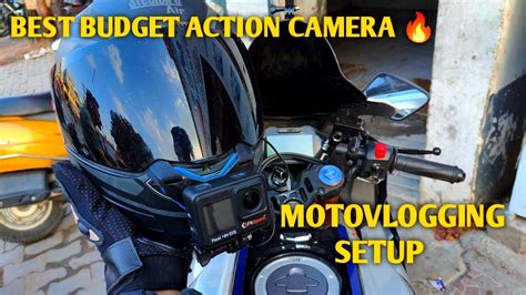 Best Budget Action Camera For Motovlogging Better Than Sjcam