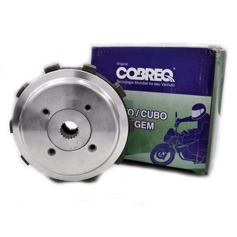 Kit Cubo Plato Disco Embreagem Honda Cg Titan Fan 125 Cobreq R 89 99