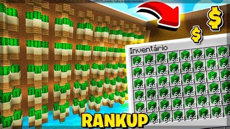 Novo Rankup Op Money F Cil M Quinas Itens Edit Minigames Mcmmo