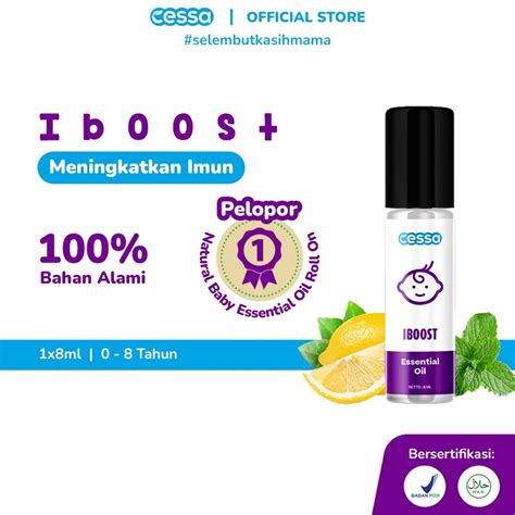 Jual Produk Cessa Baby Immune Booster Essential Oil Meningkatkan