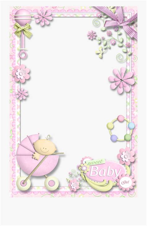 Baby Girl Clip Art Borders And Frames