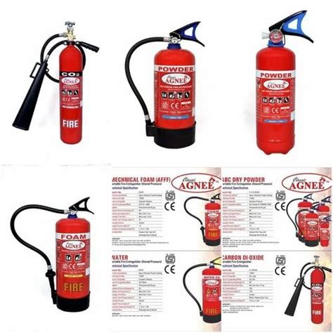 Kg Agni Fire Abc Powder Type Fire Extinguisher At Piece Agni