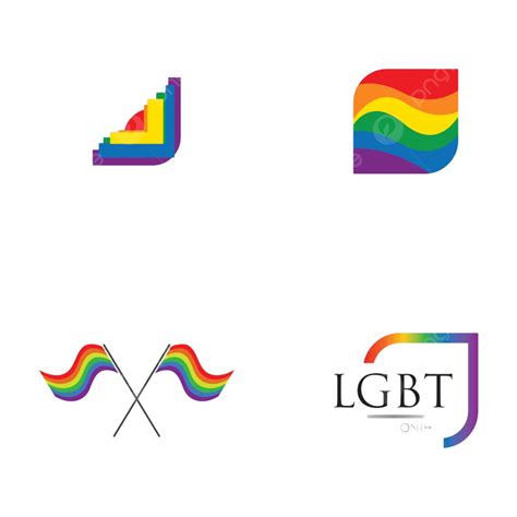 รูปภาพประกอบเวกเตอร์ของ Png Lgbt โลโก้ สัญลักษณ์ Template Vector