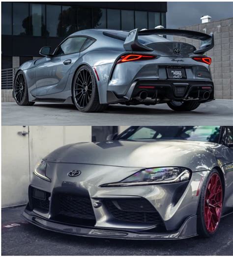 Streethunter Designs Front Lip And Rear Wing Combo For A90 Toyota Supra