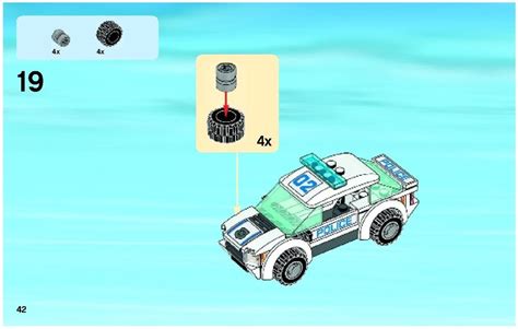 View LEGO Instruction 60042 High Speed Police Chase LEGO