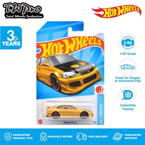 HONDA HOT WHEELS 風火輪本田思域 Si 黃金批次 B TWPro 蝦皮購物