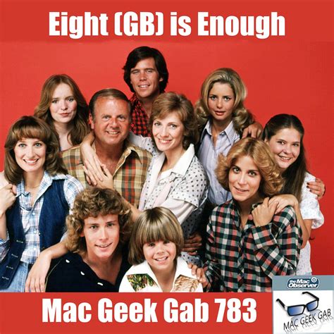 Eight Gb Is Enough Mac Geek Gab 783 The Mac Observer