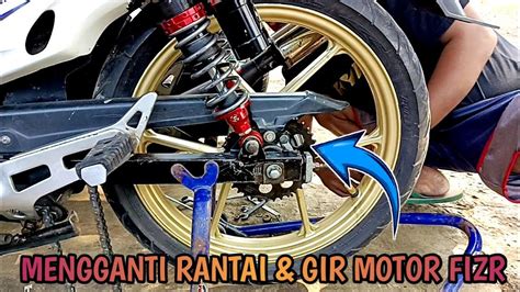 CARA CEPAT DAN MUDAH GANTI GIR SET Yamaha Fidz R YouTube