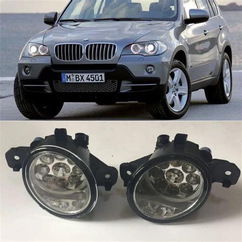 For Bmw X E Pieces Leds Fog Lights H H V