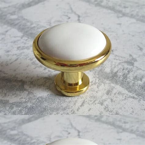 32mm drawer knobs pulls gold dreser pulls white cabinet knobs 32mm ...