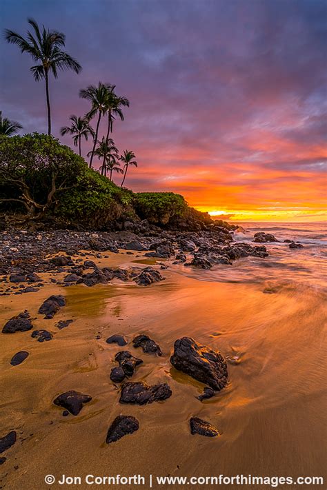 Ulua Beach Dramatic Sunset 1 Photo, Picture, Print | Cornforth Images