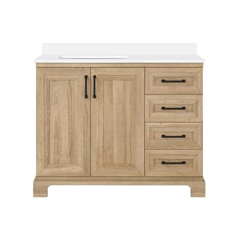 Glacier Bay Sinita In W X In D In H Single Sink Bath Vanity