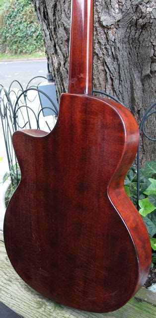 Maccaferri Classical Guitar Cutaway Round Sound Hole Mario