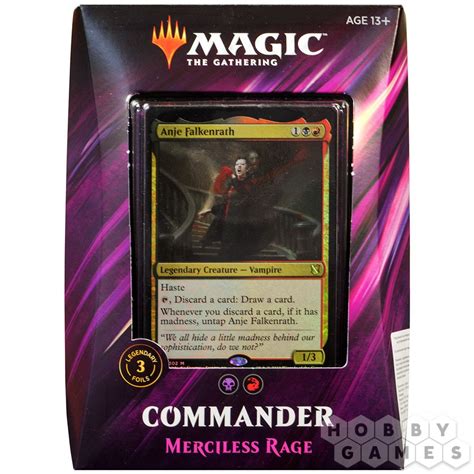 Mtg Commander 2019 Merciless Rage Купить настольную игру в