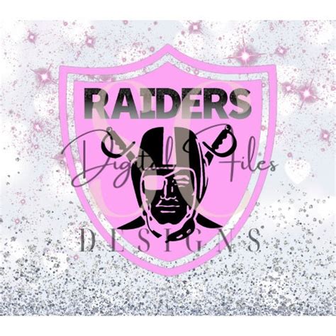 Pink Raiders Tumbler Wrap Raiders Sublimation Wrap Raiders - Etsy