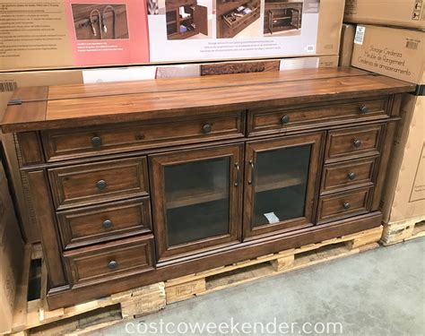 Bayside Furnishings TV Console Costco Weekender