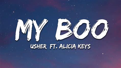 Usher My Boo Lyrics Ft Alicia Keys Youtube