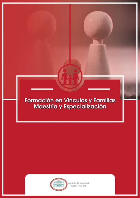 PDF Formación en Vínculos y Familias Maestría y El proyecto de una