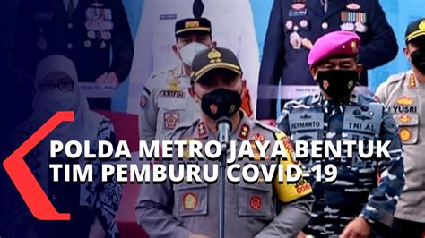 Tindak Tegas Pelanggar Protokol Kesehatan Polda Metro Jaya Bentuk Tim