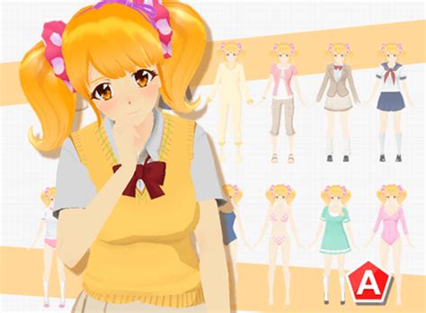 Aoi Character Pack Free Videohive After Effects Pro Video Motion