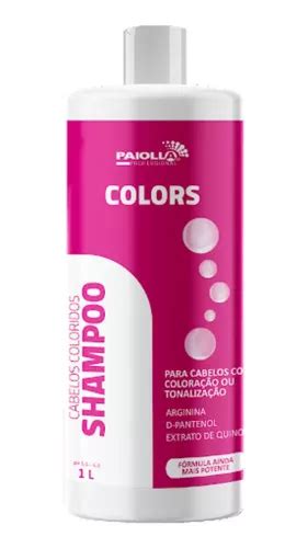 Shampoo Para Cabelos Coloridos Colors Paiolla L Parcelamento Sem Juros